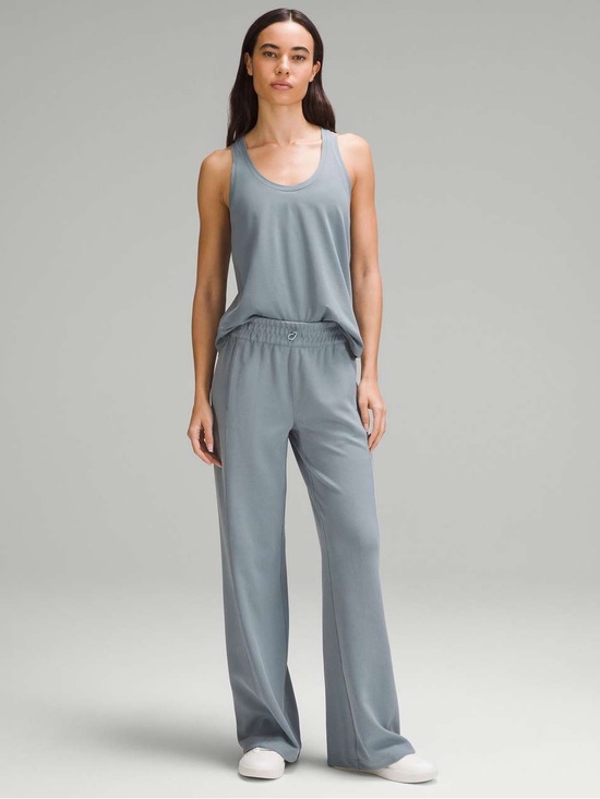 lululemon athletica Pants - 85. Lululemon Ribbed Softstreme Mid-Rise Pant 32" Belgian Blue